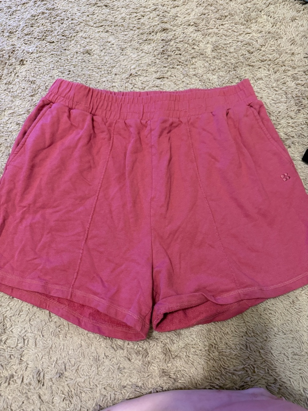 Sweaty Betty Pink Athletic Lounge Shorts